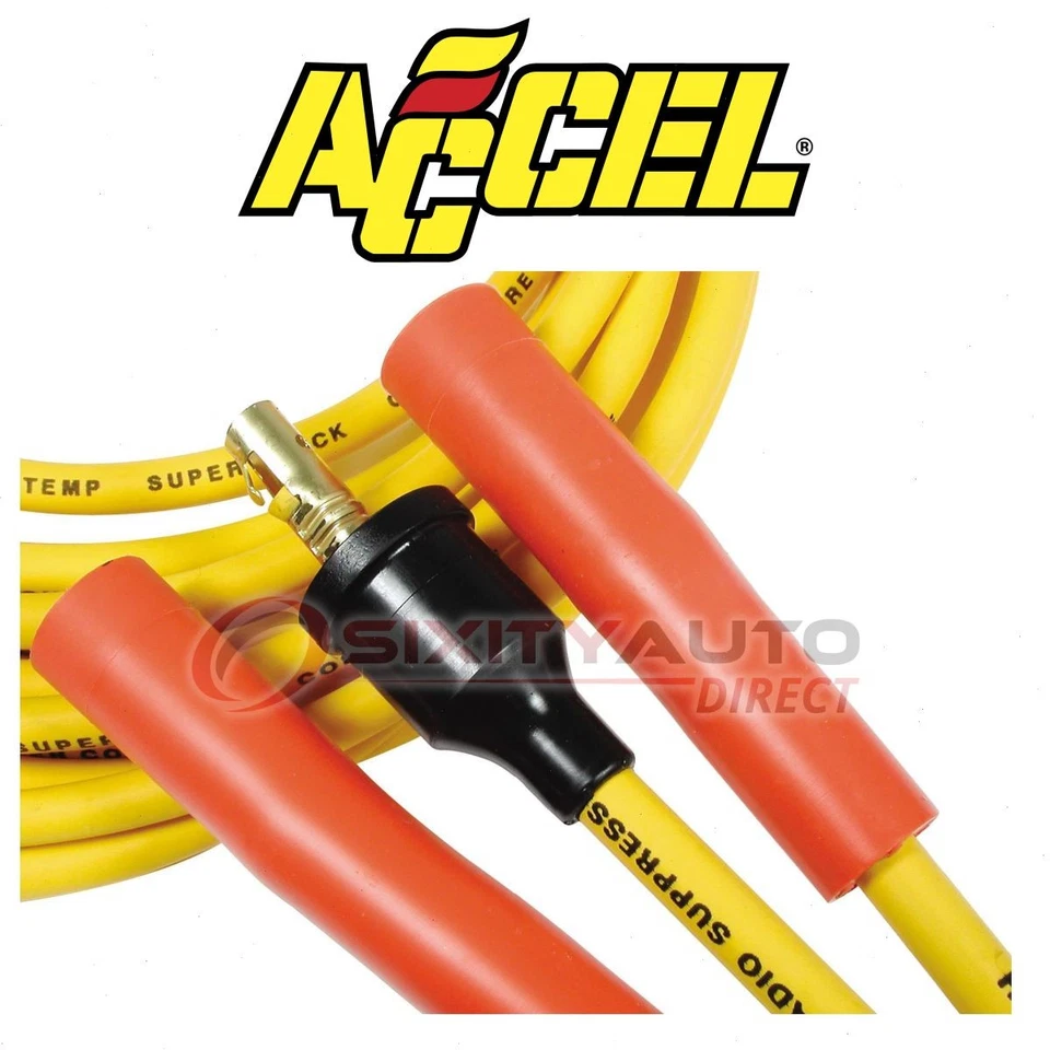 ACCEL Spark Plug Wire Set for 1965-1974 Ford LTD 4.7L 5.0L 5.8L 6.4L 6.6L cz - Изображение 1 из 4