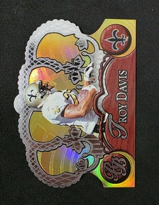1997 Pacific Crown Royale #83 Troy Davis RC Gold Holofoil Parallel - Picture 1 of 2