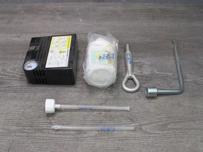 10-20 NISSAN 370Z Z34 EMERGENCY SPARE FLAT TIRE REPAIR KIT TOOLS COMPRESSOR OEM - Image 1 of 4