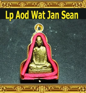 Buddha Lp Aod Wat Jan Sean Takli Thai Amuleto protezione talismale - Foto 1 di 6