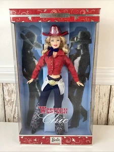 2001 WESTERN CHIC BARBIE - 55487 - OVP UNGEÖFFNET - Bild 1 von 16