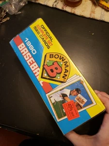 Juego completo oficial Bowman 1990 - 528 tarjetas coleccionables de béisbol - nuevo sellado - Imagen 1 de 17