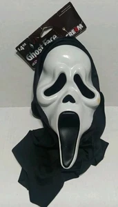 2013 New W/Tag Scream 4 Ghost Face Mask Non Glow Easter Unlimited Funworld RARE - Picture 1 of 14