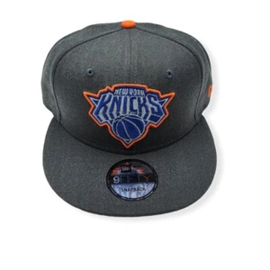 New Era New York Knicks 9Fifty Heather Adjustable Snapback Hat Cap - Picture 1 of 6