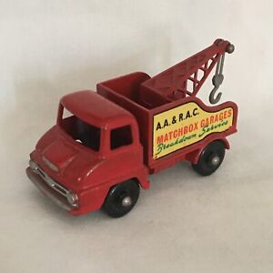 Moko.Matchbox Lesney 13.Ford Thames Trader Wreck Truck .Almost MINT.Original