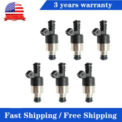 6PCS Fuel Injector For 1995-1999 Pontiac Firebird 3.8L & 1996-2000 Buick LeSabre - Image 1 of 4