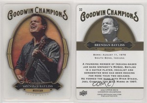 2020 Upper Deck Goodwin Champions 3-D Lenticular Brendan Bayliss Tier 1 #32