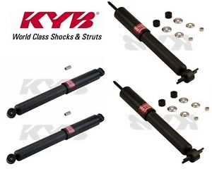 KYB 4 Shocks for Toyota Pickup 84 to 94 & Tacoma 2WD 95 96 97 98-343209 344055