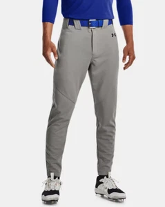 Under Armour Men's Grey UA Utility Adult Baseball Pants - Picture 1 of 2