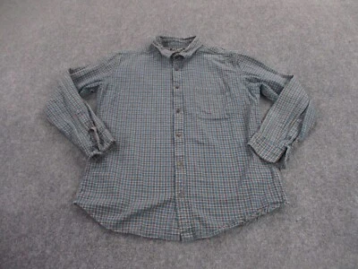 Filson Shirt Adult XL Blue Plaid Work Outdoors Heavy Barn Workwear Farm Mens - Image 1 of 4