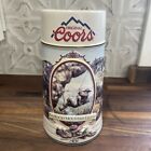 Vintage 1994 Coors Beer Collector?S Stein The Rocky Mountain Legend Series