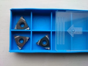 3 SECO Gewindeeinsätze 16ER 0,75ISO S1F ( 16ER0,75ISO 16 ER 0,75 ISO 0,75mm - Bild 1 von 2