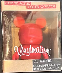 Disney Vinylmation CREATE YOUR OWN 3" Pink Mickey Figure Brand New in Box! - Picture 1 of 3