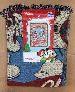 Mickey Mouse Woven Tapestry Throw 48" x 60" inches - Picture 1 of 4
