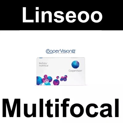 Biofinity Multifocal 3er-Pack - Monatslinse von Cooper Vision (-Werte) SIH Linse - Bild 1 von 4