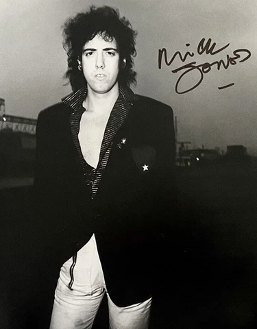 Mick Jones  signed Photo - The Clash - AFTAL OnlineCOA Cover