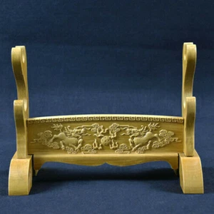 Martial arts two-story wooden display stand, Japanese samurai sword wooden stand - Picture 1 of 3