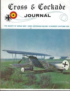 CROSS & COCKADE Journal Vol 14 # 3 (Autumn 1973) Society of WWI Aero Historians - Picture 1 of 1