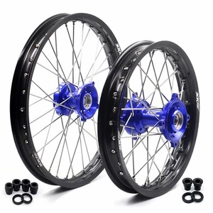 KKE 19/16'' Big Kid's Wheels Rims Set Fit TC85 2014-2020 KTM SX85 2003-2020 Blue - Picture 1 of 12