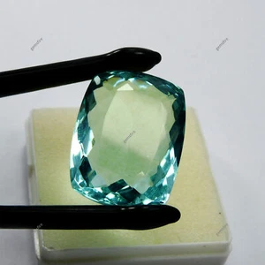 Blue Sapphire 54.80 Ct CERTIFIED Lab-Created Cushion Cut Loose Gemstone - Picture 1 of 12