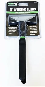 ALICATES DE SOLDADURA DE AGARRE DE 8" PLANOS 3-1/4" MANDÍBULA CHAPA FRENO DOBLADORA PLEGABLE #85238 - Imagen 1 de 2