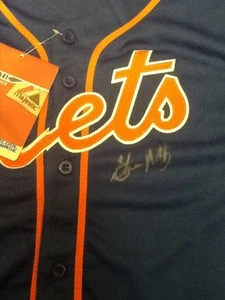 Steven Matz Signed Autographed New York Mets Majestic Mets Jersey - Picture 1 of 3