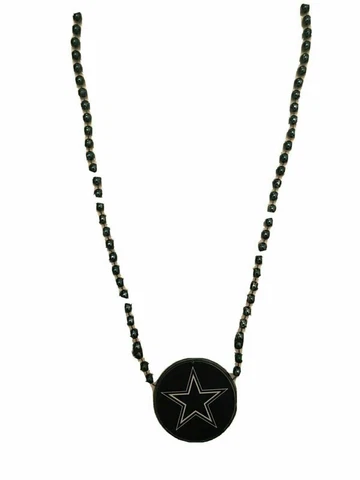 Dallas Cowboys NFL Bead Necklace Licensed Jewelry Cover