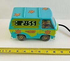Vintage Scooby-Doo The Mystery Machine Van Alarm Clock w/ Night Light 1999 WORKS
