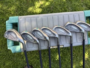 PowerBilt TPS Irons Set of 7 (3, 4, 5, 6, 9, PW, SW) - Picture 1 of 6