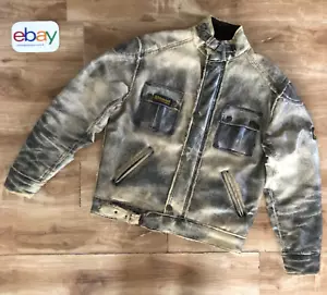 Belstaff RACEMASTER leatherette jacket, shearling inliner, bicolor, size 2XL - Bild 1 von 16