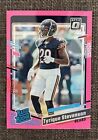2023 Donruss Optic Rated Rookie Tyrique Stevenson Pink Prizm "RC" #219, Bears 
