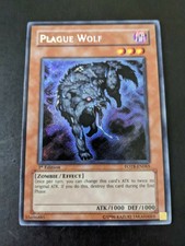 Plague Wolf FOTB-EN065 1st Edition Secret Rare Very Good Yugioh