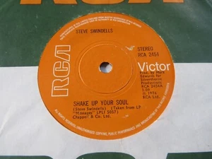 STEVE SWINDELLS - Shake Up Your Soul/Energy Crisis - 7" Single - 1974 - Picture 1 of 3
