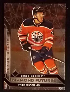 2020-21 Upper Deck Black Diamond Futures Tyler Benson Rookie RC /349 NM-MINT++ - Picture 1 of 2