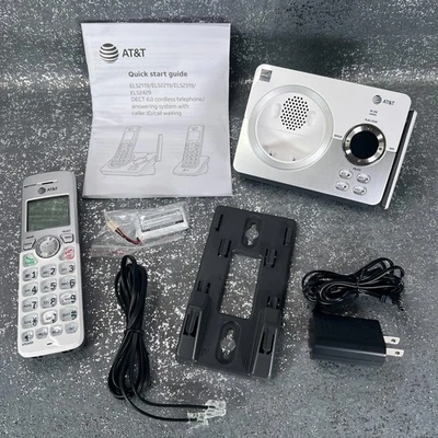 AT&T EL52119 Cordless Phone System Digital Answering Machine Caller ID Open Box - Image 1 of 4