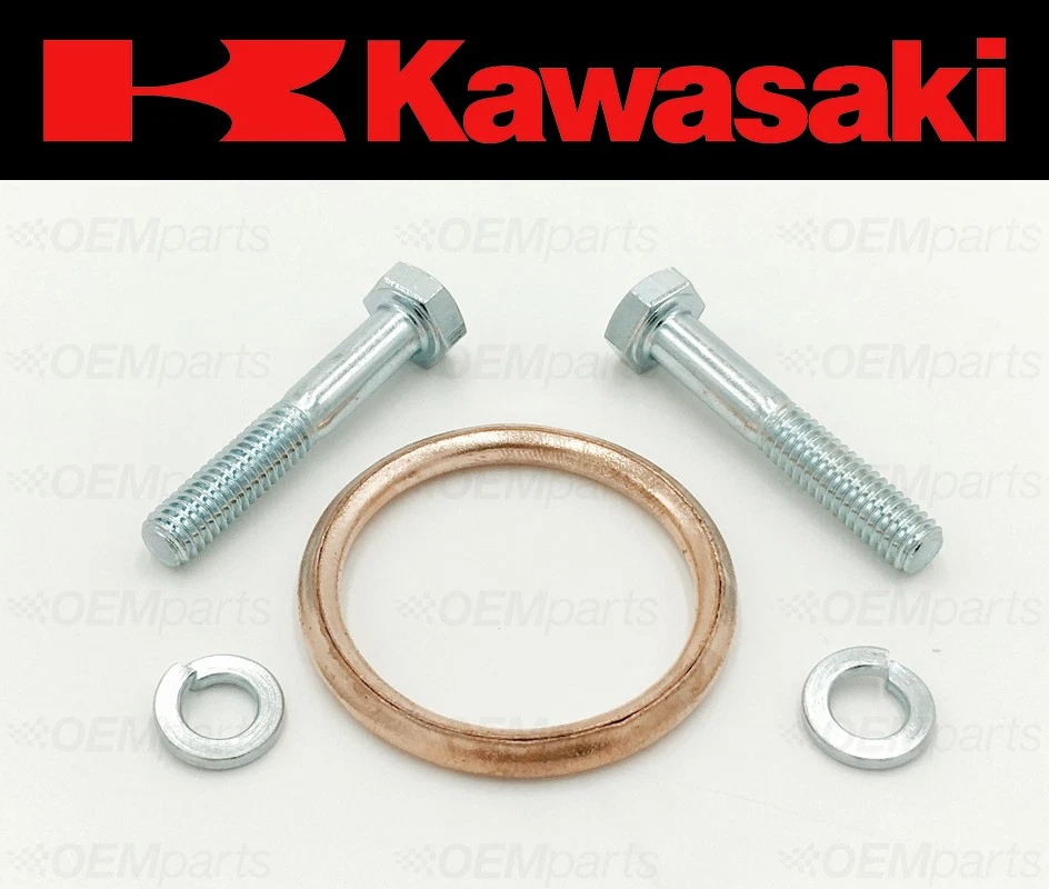 Exhaust Manifold Gasket Repair Set Kawasaki KD80-M 1982-1987 (Complete Set) - Image 1 of 2