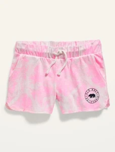 Old Navy Kids Girls Size XS (5) Pink Logo Dolphin-Hem Cheer Shorts NWT - Picture 1 of 2