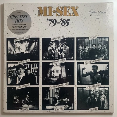 Mi-Sex: '79-'85 (Vinyl, 1985 AUS, LP, NM) - SBP 8117 Numbered Ltd Edition - Image 1 of 4