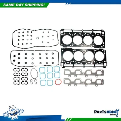 Комплект головок блока цилиндров DNJ HGS4279 для Chrysler Dodge Jeep Ram 11-22 6,4 л OHV - Изображение 1 из 4