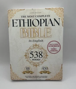 THE COMPLETE ETHIOPIAN BIBLE in English 88 Scriptures: Including Missing Apocryp - Picture 1 of 3