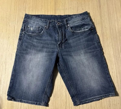 Buffalo Skyler-X Blue Jean Shorts Basic Stretch RN 149651 Men’s 32 Deep Pockets - Image 1 of 4