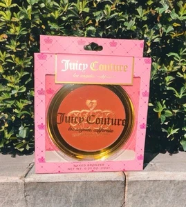 Juicy Couture Baked Bronzer Cocoa Glow 0.35 oz Shimmer Face Makeup - Imagen 1 de 4