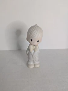 Precious Moments - Bräutigam #E-2837 Porzellan Figur - Hochzeit Hochzeit - Bild 1 von 9