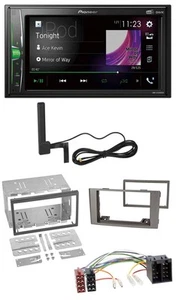 Pioneer MP3 DAB AUX 2DIN Bluetooth Autoradio für Iveco Daily 2006-2014 silber - Bild 1 von 10