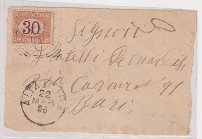 ITALIA Frontespizio Di Busta CON AFFRANCATURA DI PREGIO - Immagine 1 di 2