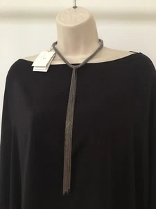 Brunello Cucinelli Monili - Silver Jewelry Necklace . New with Tag $1750. Italy - Picture 1 of 5