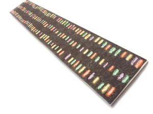 Fliesenbordüre 24,7x4,5cm Fliesenbordüren Bad Bordüren Borde Tahiti braun breit - Bild 1 von 3