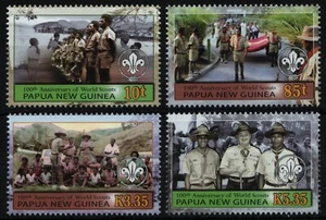 Papúa Nueva Guinea 2007 - Mi-Nr. 1233-1236 ** - MNH - Scouts / Scouts - Imagen 1 de 1