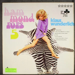 KLAUS WUNDERLICH: hammond pops 5 ACE OF CLUBS 12" LP 33 RPM - Picture 1 of 2