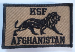 "OPERATION TORAL" KABUL SECURITY FORCE AFGHANISTAN TACTICAL RECOGNITION FLASH. - Foto 1 di 1